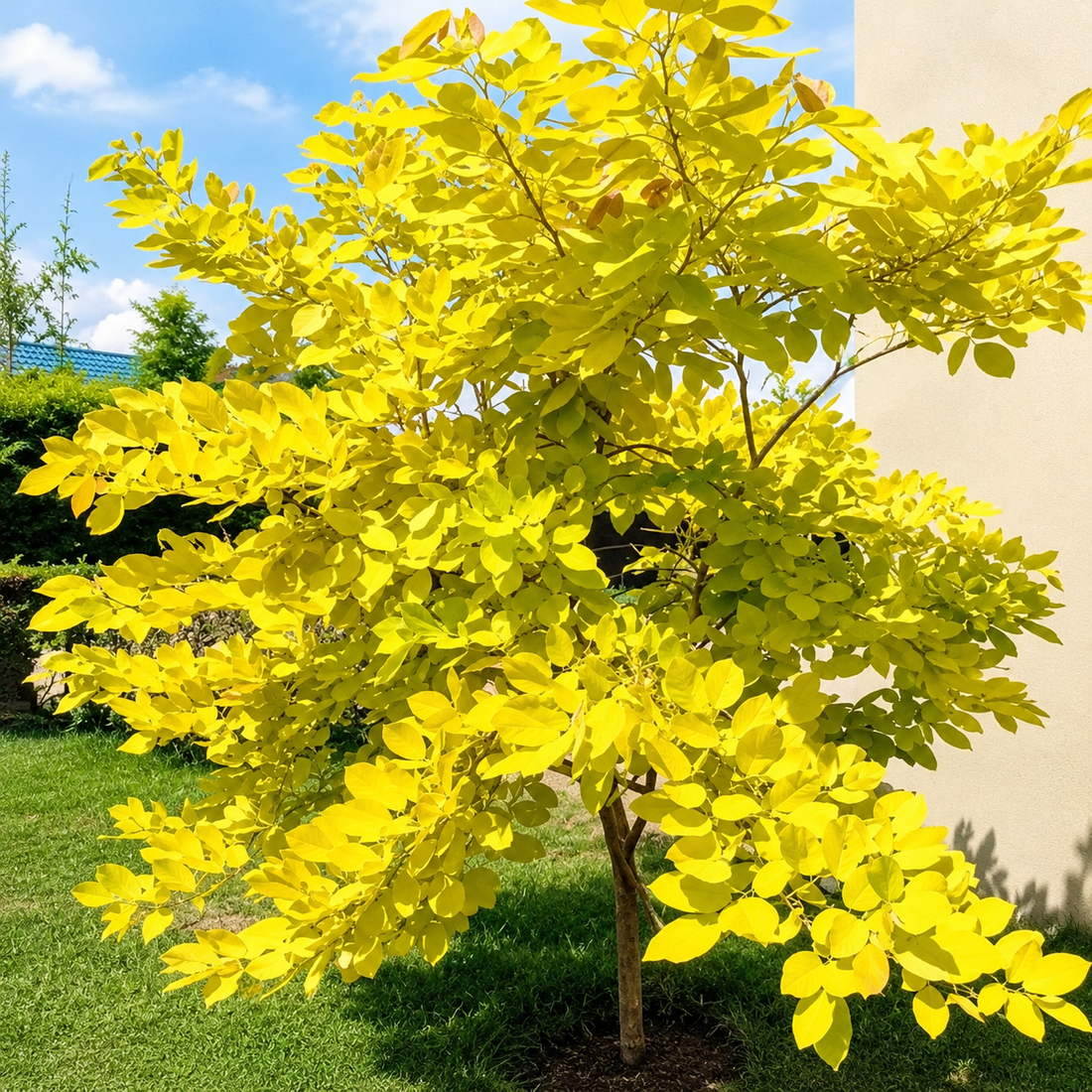 Golden Desmodium - Golden Legium- Golden yellow desmodium foliage plant